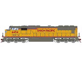 Athearn Genesis G75820 HO Scale SD70 Union Pacific Lightning Stripe UP 4454 DCC Sound