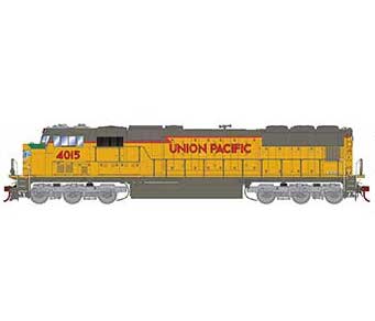 Athearn Genesis G75822 HO Scale SD70 Union Pacific Lightning Stripe UP 4015 DCC Sound