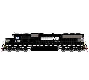 Athearn Genesis G75826 HO Scale SD70 Norfolk Southern NS 2563 DCC Sound