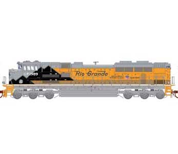Athearn Genesis G75840 HO Scale EMD SD70 ACe Diesel "D&RGW Heritage" Union Pacific UP 1989 DCC Sound