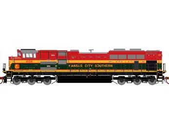 Athearn Genesis G75845 HO Scale EMD SD70 ACe Diesel Kansas City Southern KCS 4164 DCC Sound
