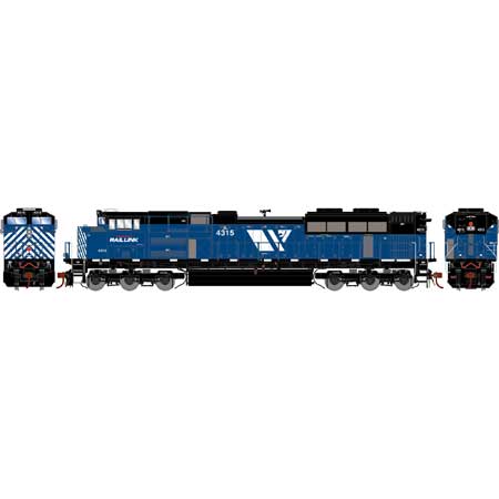 Athearn Genesis G75848 HO Scale EMD SD70 ACe Diesel Montana Rail Link MRL 4315 DCC Sound