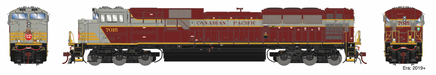 Athearn Genesis G75851 HO Scale SD70ACu Canadian Pacific Heritage CP 7015 DCC Sound