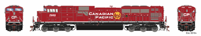 Athearn Genesis G75855 HO Scale SD70ACu Canadian Pacific CP 7025 DCC Sound
