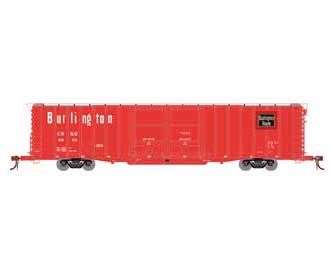 Athearn Genesis G75902 HO Scale 60' Auto Parts Boxcar Burlington CB&Q 9825