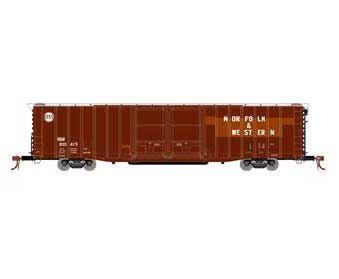 Athearn Genesis G75910 HO Scale 60' Auto Parts Boxcar Norfolk & Western N&W 600415