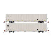 Athearn Genesis G76709 HO Scale NSC 6400 Gondola with Load American Iron AIMX 2 Pack