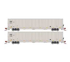 Athearn Genesis G76709 HO Scale NSC 6400 Gondola with Load American Iron AIMX 2 Pack