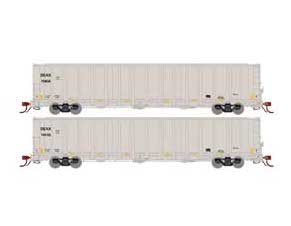 Athearn Genesis G76715 HO Scale NSC 6400 Gondola with Load DEAX 2 Pack