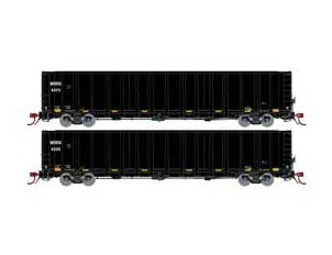 Athearn Genesis G76718 HO Scale NSC 6400 Gondola with Load Murphy MRRC 2 Pack