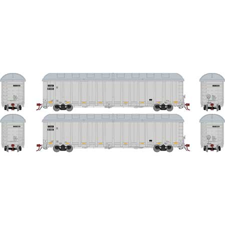 Athearn Genesis G76730 HO Scale NSC 6400 Gondola with Cover CIGX 2 Pack