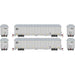 Athearn Genesis G76730 HO Scale NSC 6400 Gondola with Cover CIGX 2 Pack