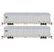 Athearn Genesis G76730 HO Scale NSC 6400 Gondola with Cover CIGX 2 Pack