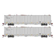 Athearn Genesis G76733 HO Scale NSC 6400 Gondola with Load FWTX 2 Pack