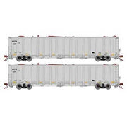 Athearn Genesis G76736 HO Scale NSC 6400 Gondola with Load WCTX 2 Pack
