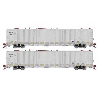 Athearn Genesis G76736 HO Scale NSC 6400 Gondola with Load WCTX 2 Pack