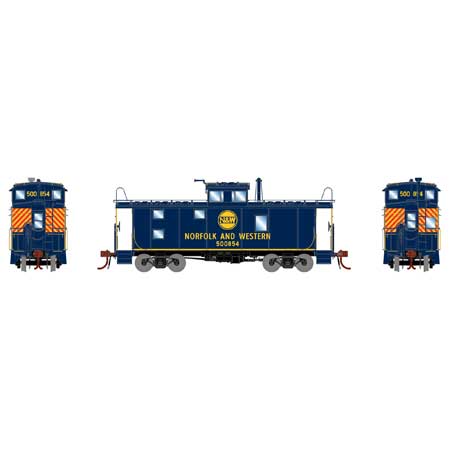 Athearn Genesis G78384 HO Scale ICC Caboose Norfolk & Western N&W 500854 (Sound)