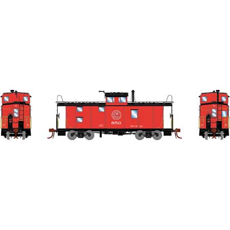 Athearn Genesis G78385 HO Scale ICC Caboose Pittsburgh & West Virginia P&WV 850 (Sound)