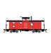 Athearn Genesis G78386 HO Scale ICC Caboose Pittsburgh & West Virginia P&WV 852 (Sound)