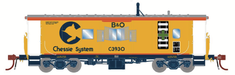 Athearn Genesis G78530 HO Scale ICC Caboose Chessie System B&O C-3930 with Lights