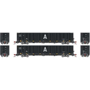 Athearn Genesis G78604 HO Scale NSC 6000 Gondola with Load AIMX 2 Pack #1