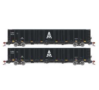 Athearn Genesis G78604 HO Scale NSC 6000 Gondola with Load AIMX 2 Pack #1