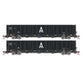 Athearn Genesis G78604 HO Scale NSC 6000 Gondola with Load AIMX 2 Pack #1