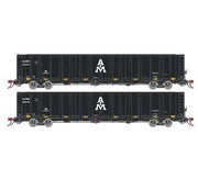 Athearn Genesis G78605 HO Scale NSC 6000 Gondola with Load AIMX 2 Pack #2