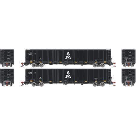 Athearn Genesis G78605 HO Scale NSC 6000 Gondola with Load AIMX 2 Pack #2