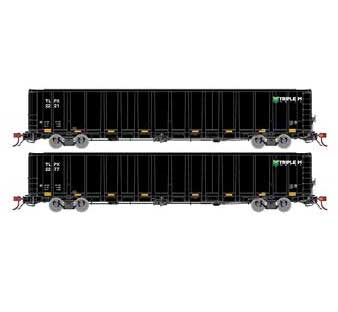 Athearn Genesis G78613 HO Scale NSC 6000 Gondola with Load TLPX 2 Pack #2
