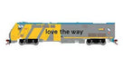 Athearn Genesis G81231 HO Scale P42DC Diesel VIA "Love the Way" 908
