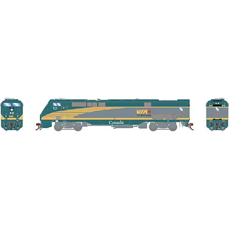 Athearn Genesis G81312 HO Scale P42DC Diesel VIA 915 DCC Sound