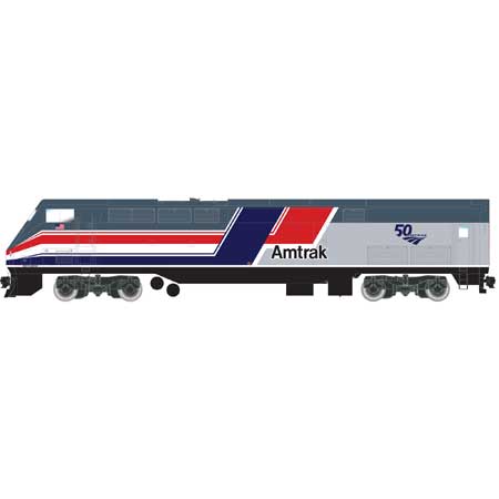 Athearn Genesis G81316 HO Scale P42 Diesel Amtrak Phase III 50th 160 DCC Sound