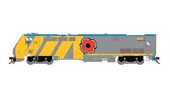 Athearn Genesis G81333 HO Scale P42DC Diesel VIA "Poppy"  916 DCC Sound