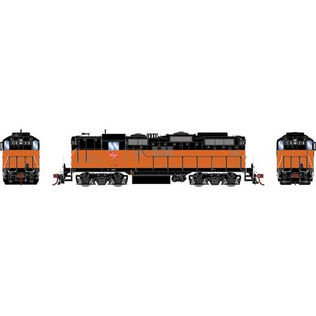 Athearn Genesis G82273 HO Scale EMD GP9 Milwaukee Road MILW 316
