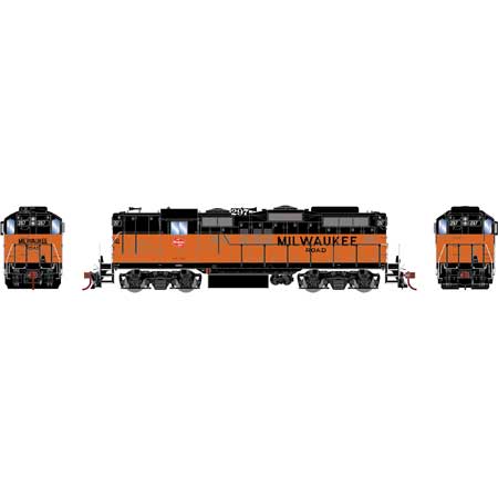 Athearn Genesis G82372 HO Scale EMD GP9 Milwaukee Road MILW 297 DCC and Sound