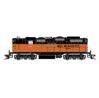 Athearn Genesis G82372 HO Scale EMD GP9 Milwaukee Road MILW 297 DCC and Sound