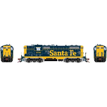 Athearn Genesis G82607 HO Scale EMD GP7 Santa Fe ATSF 2742
