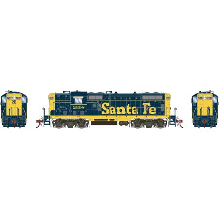 Athearn Genesis G82706 HO Scae EMD GP7 Santa Fe ATSF 2698 Primed for Grime DCC & Sound