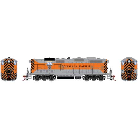 Athearn Genesis G82713 HO Scale EMD GP7 Western Pacific WP 702 DCC & Sound