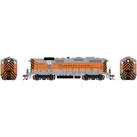 Athearn Genesis G82714 HO Scale EMD GP7 Western Pacific WP 704 DCC & Sound