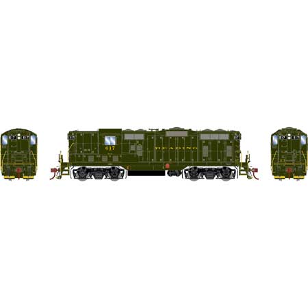 Athearn Genesis G82719 HO Scale EMD GP7 Reading RDG 617 DCC & Sound