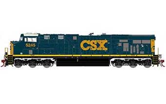 Athearn Genesis G83091 HO Scale GE ES44DC CSX "YN3" 5245 — White Rose ...