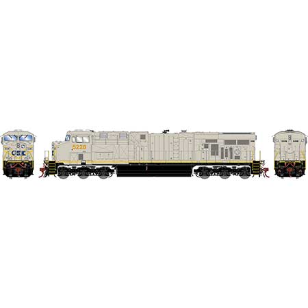 Athearn Genesis G83190 HO Scale GE ES44DC CSX "Primer" 5228 DCC Sound