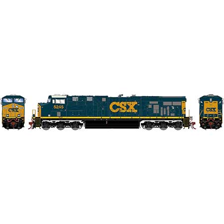 Athearn Genesis G83191 HO Scale GE ES44DC CSX "YN3" 5245 DCC Sound