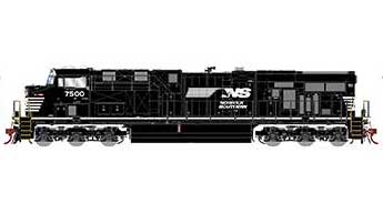 Athearn Genesis G83193 HO Scale GE ES40DC Norfolk Southern NS 7500 DCC Sound
