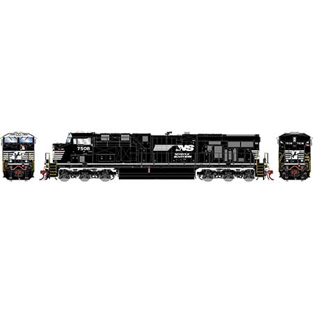 Athearn Genesis G83194 HO Scale GE ES40DC Norfolk Southern NS 7508 DCC Sound