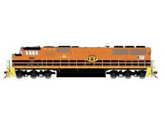 Athearn Genesis G8411 HO Scale EMD SD60 Diesel Buffalo & Pittsburgh 3887