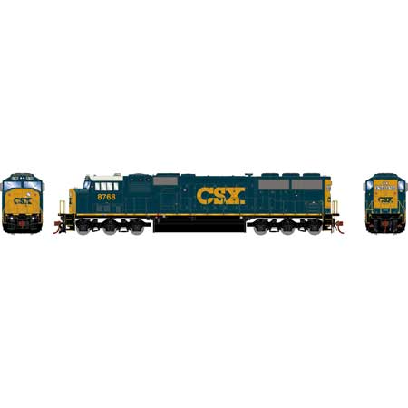 Athearn Genesis G8518 HO Scale EMD SD60 Diesel CSX 8768 DCC Sound