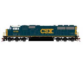 Athearn Genesis G8518 HO Scale EMD SD60 Diesel CSX 8768 DCC Sound